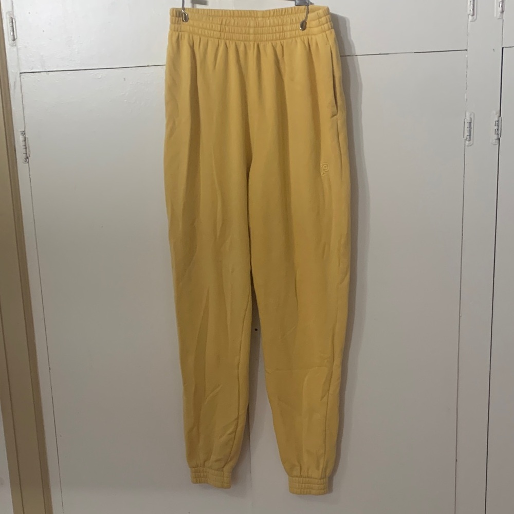 Pink by Victorias Secret size xs: Yellow Jogger Pants